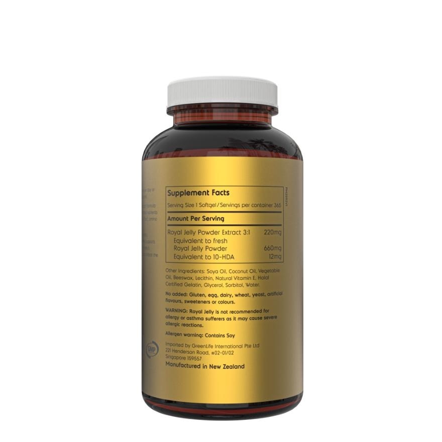 Royal Jelly Softgels 365s