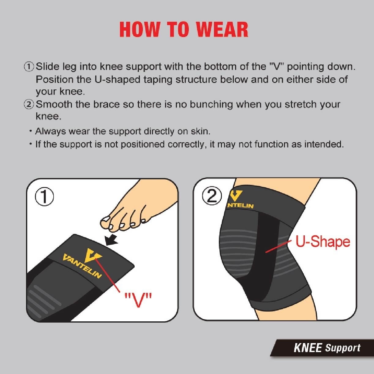 Knee Support Size S 1s