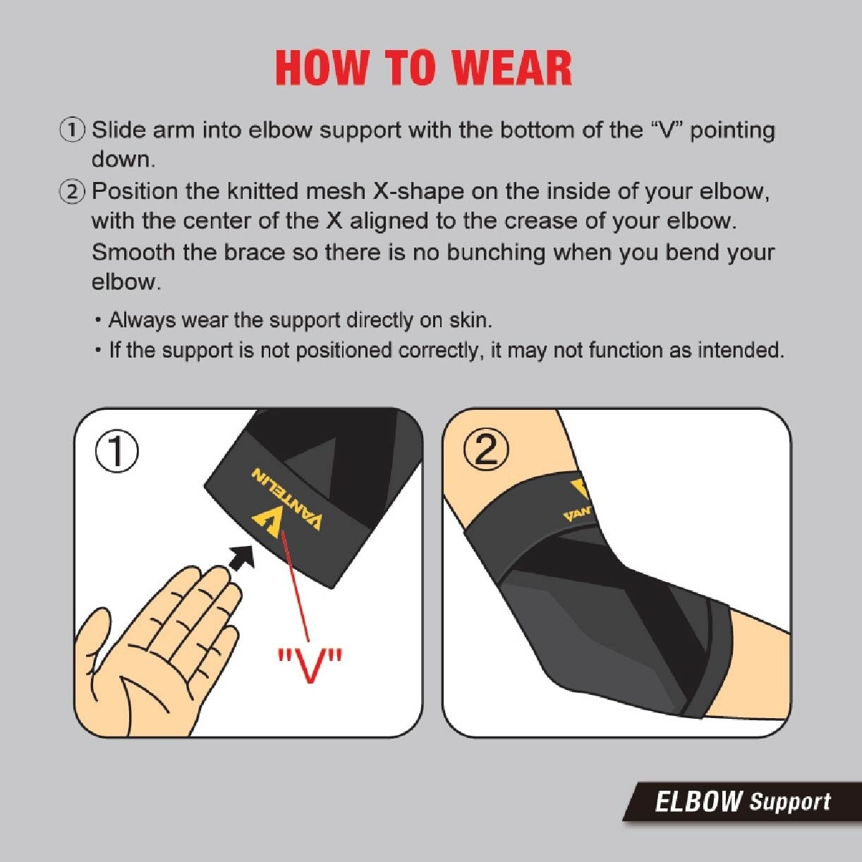 Elbow Support - Size M 1pc