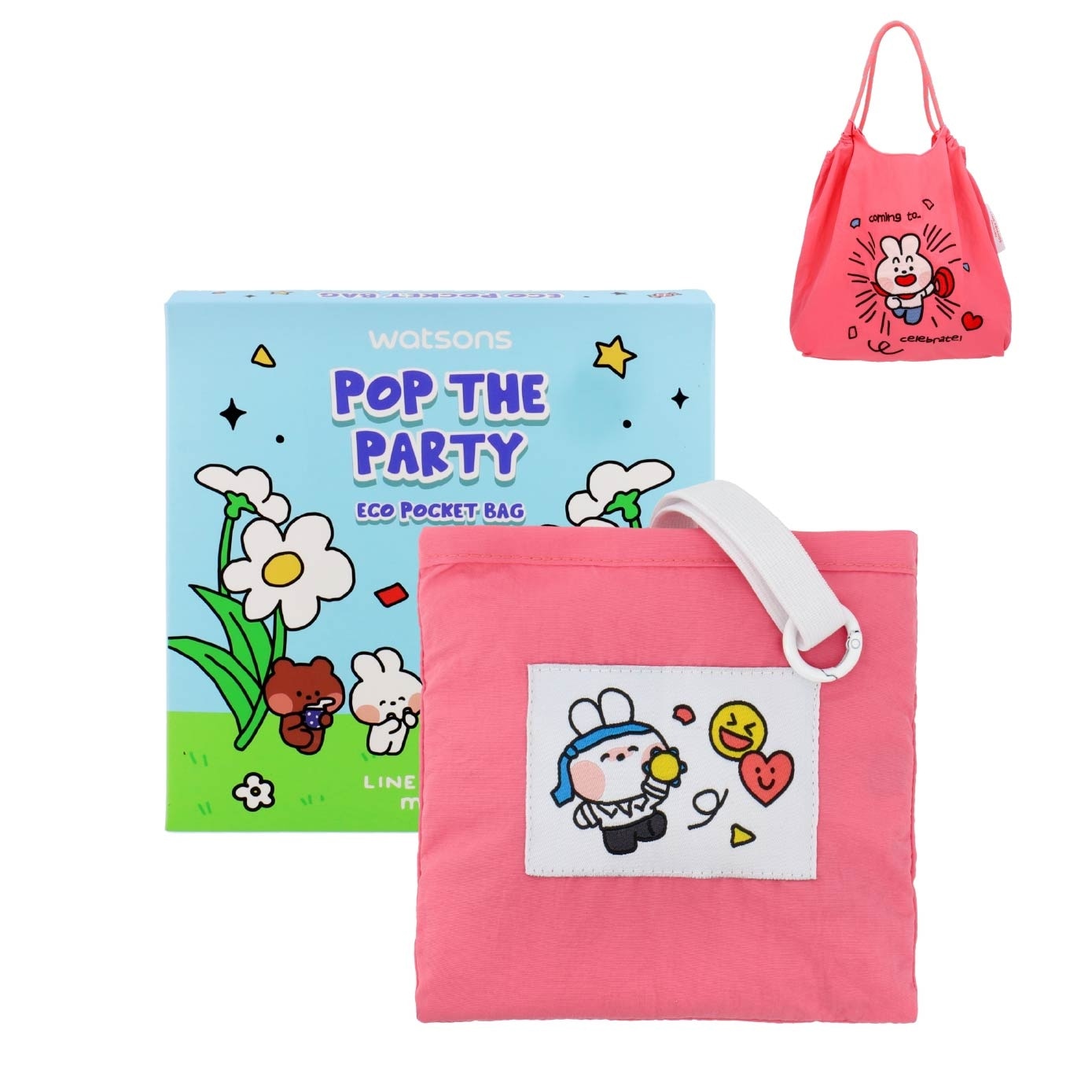 X WATSONS [Christmas] Minini Foldable Tote Bag Blind Box 1s