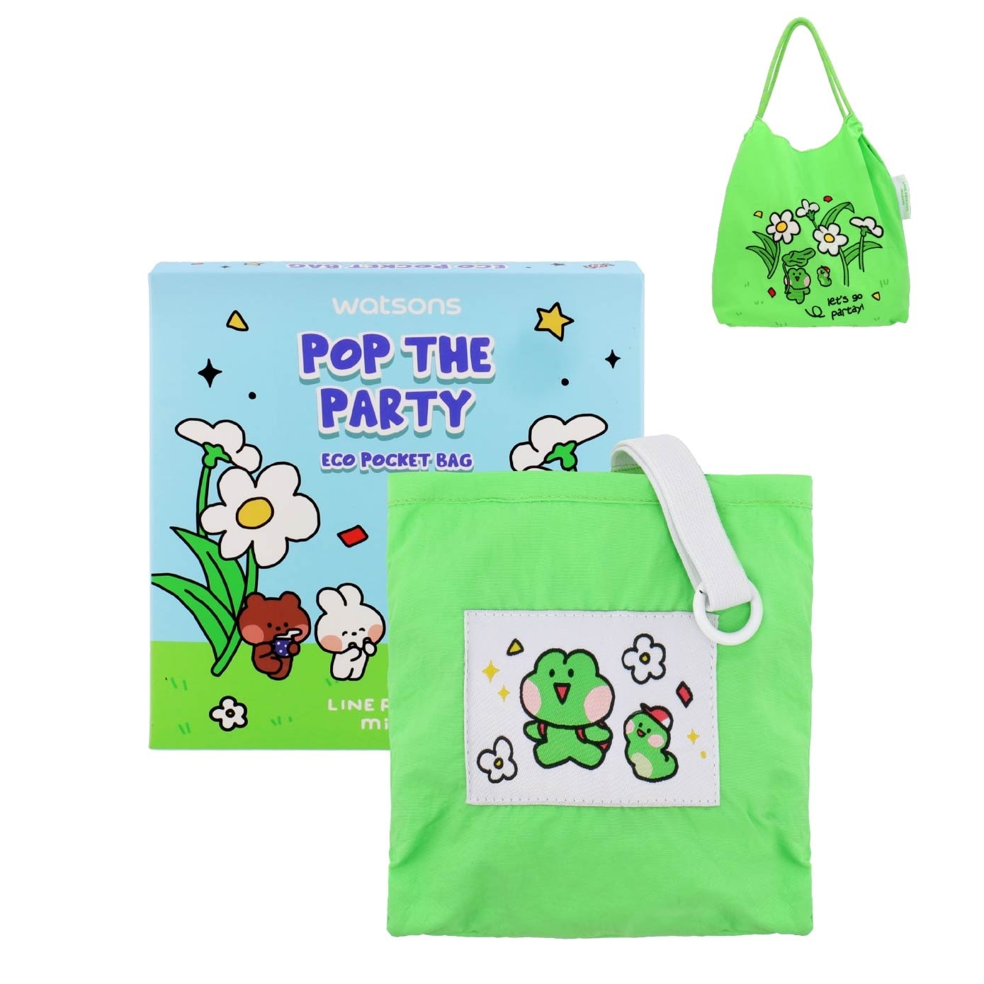 X WATSONS [Christmas] Minini Foldable Tote Bag Blind Box 1s