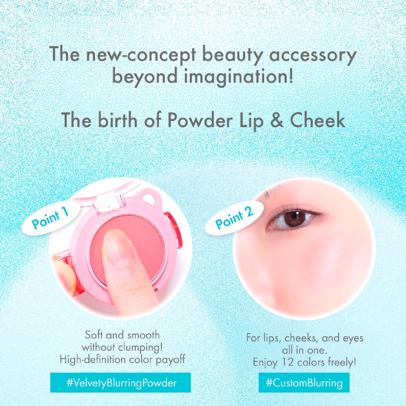 Powder Lip & Cheek #01 Peach Whip 4g image