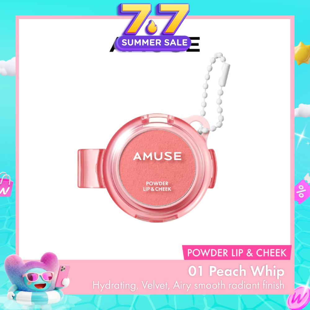 Powder Lip & Cheek #01 Peach Whip 4g
