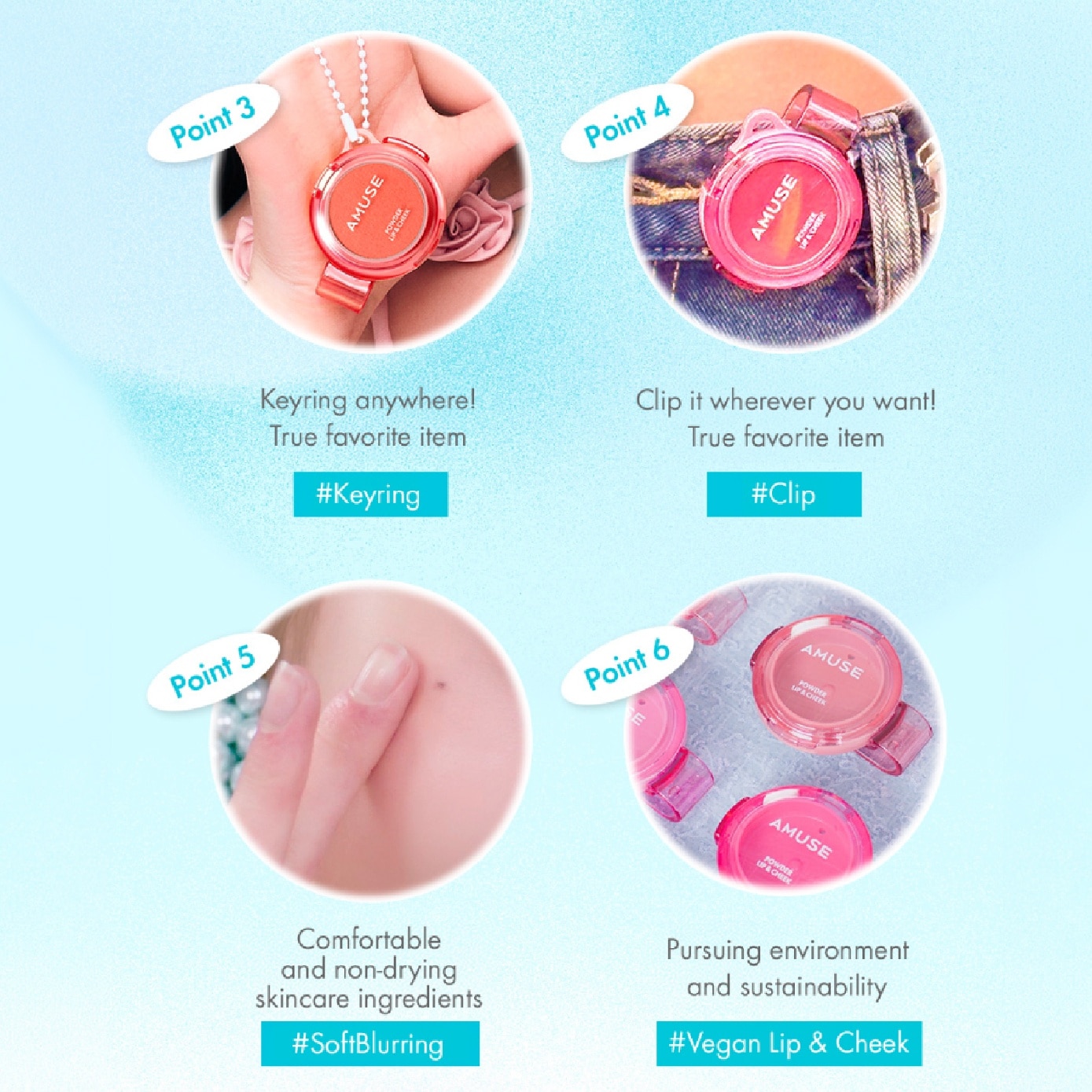 Powder Lip & Cheek #02 Blossom Rose 4g image