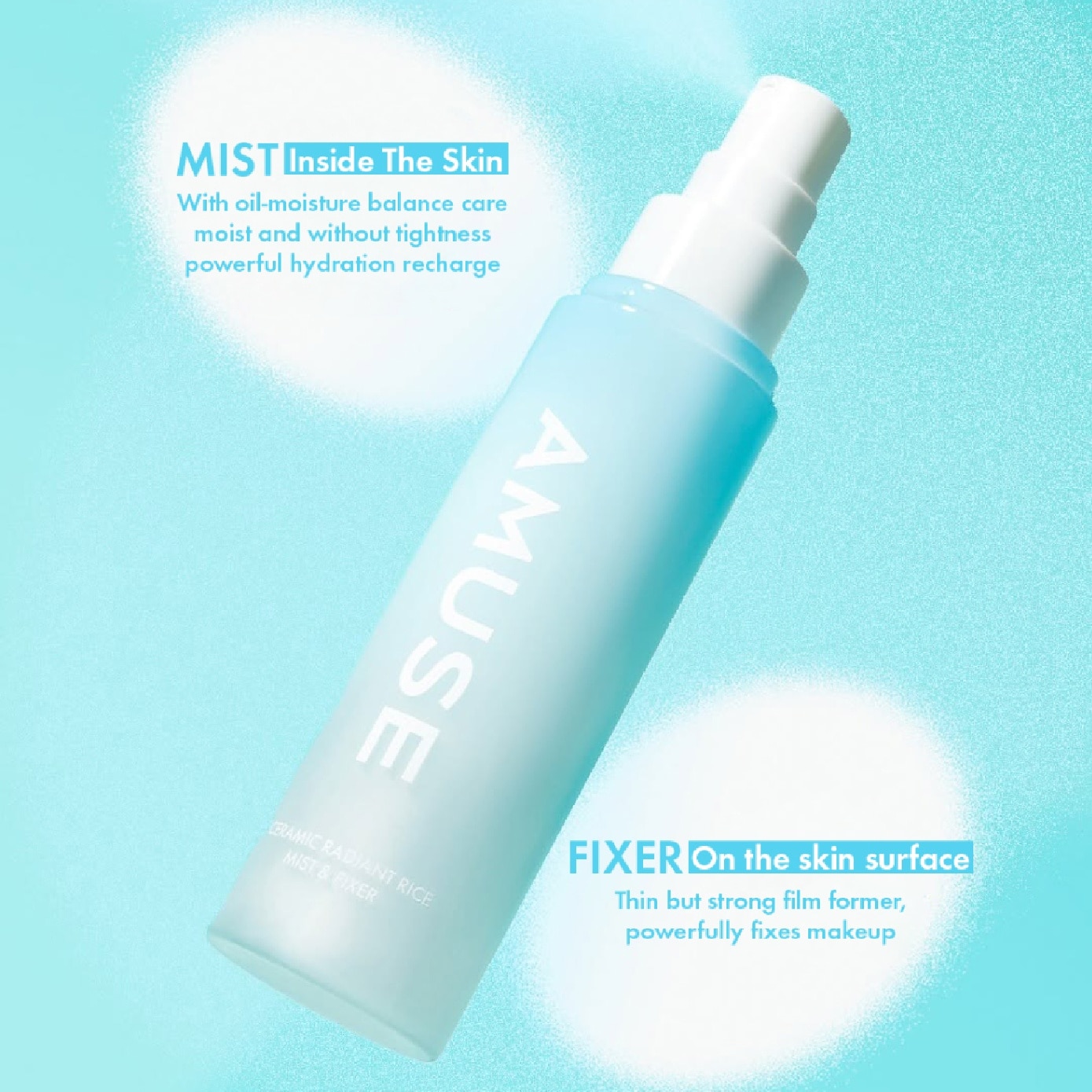 Ceramic Radiant Rice Face Mist & Fixer 80ml