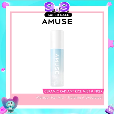 AMUSE - Ceramic Radiant Rice Face Mist & Fixer 80ml image