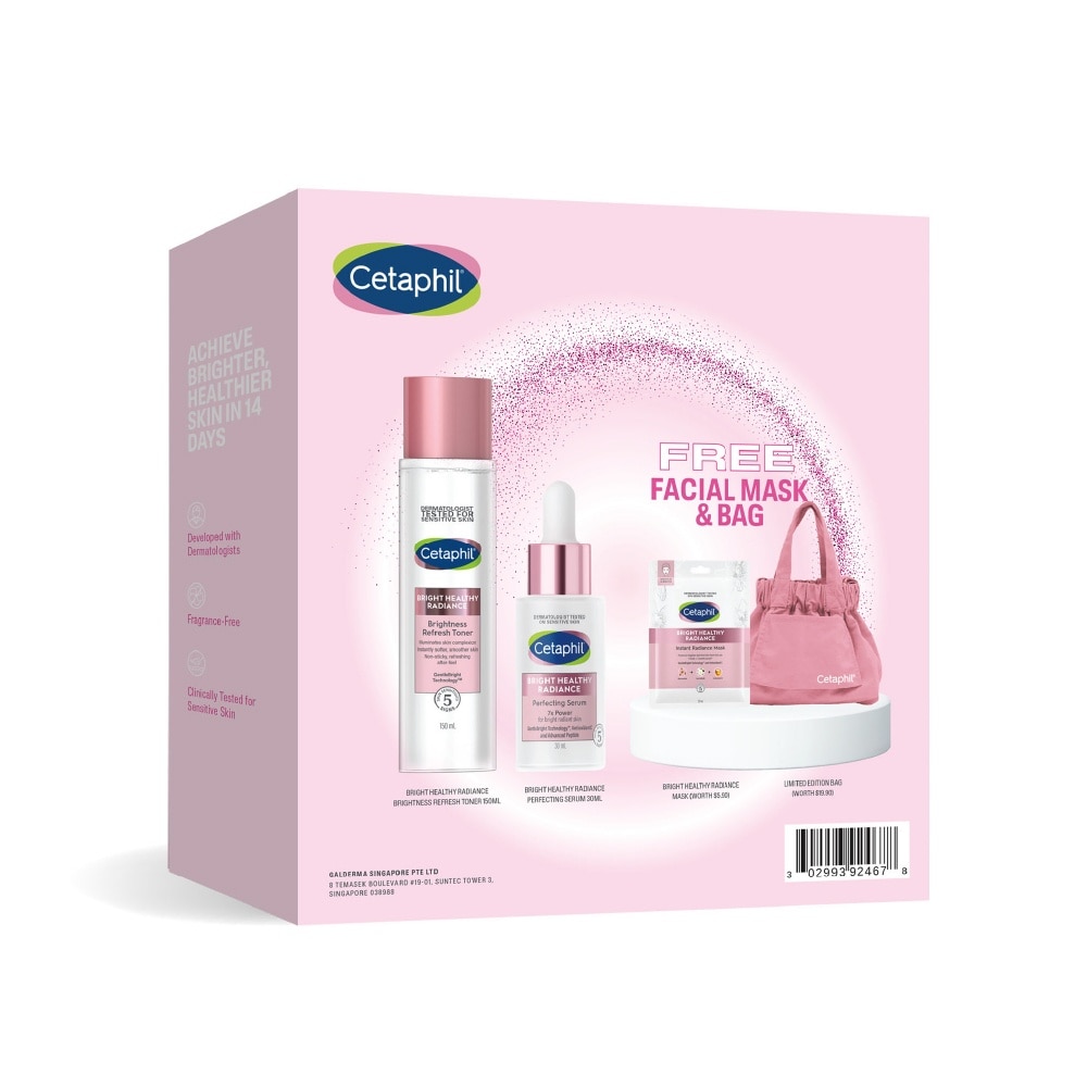 [Christmas] Bright Healthy Radiance Set With Free Facial Mask & Bag 1s