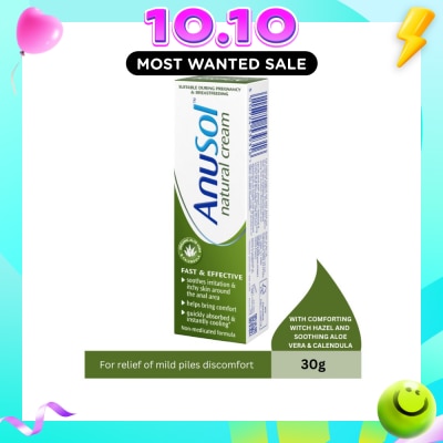 ANUSOL Natural Cream 30g image