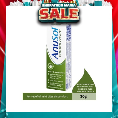 ANUSOL - Natural Cream 30g