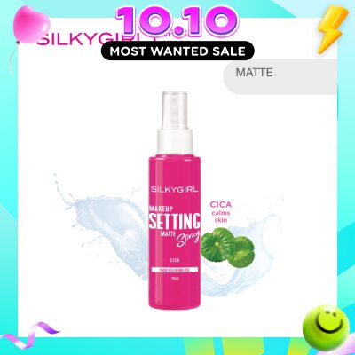 SILKYGIRL Matte Makeup Setting Spray 70ml image