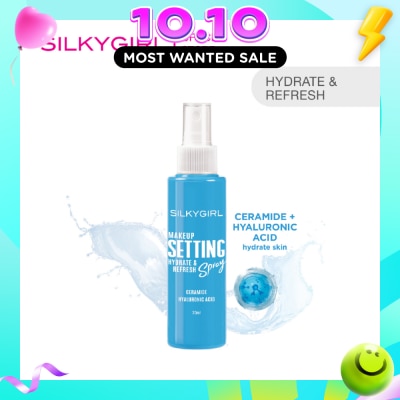 SILKYGIRL Hydrate & Refresh Makeup Setting Spray 70ml image