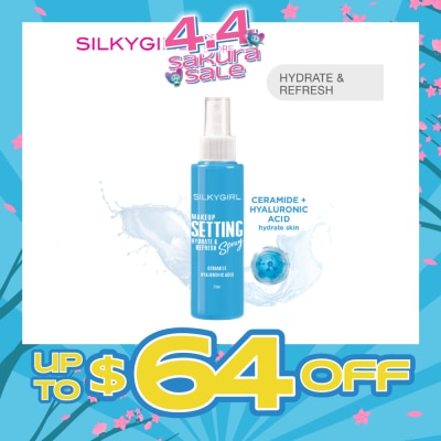 SILKYGIRL - Hydrate & Refresh Makeup Setting Spray 70ml
