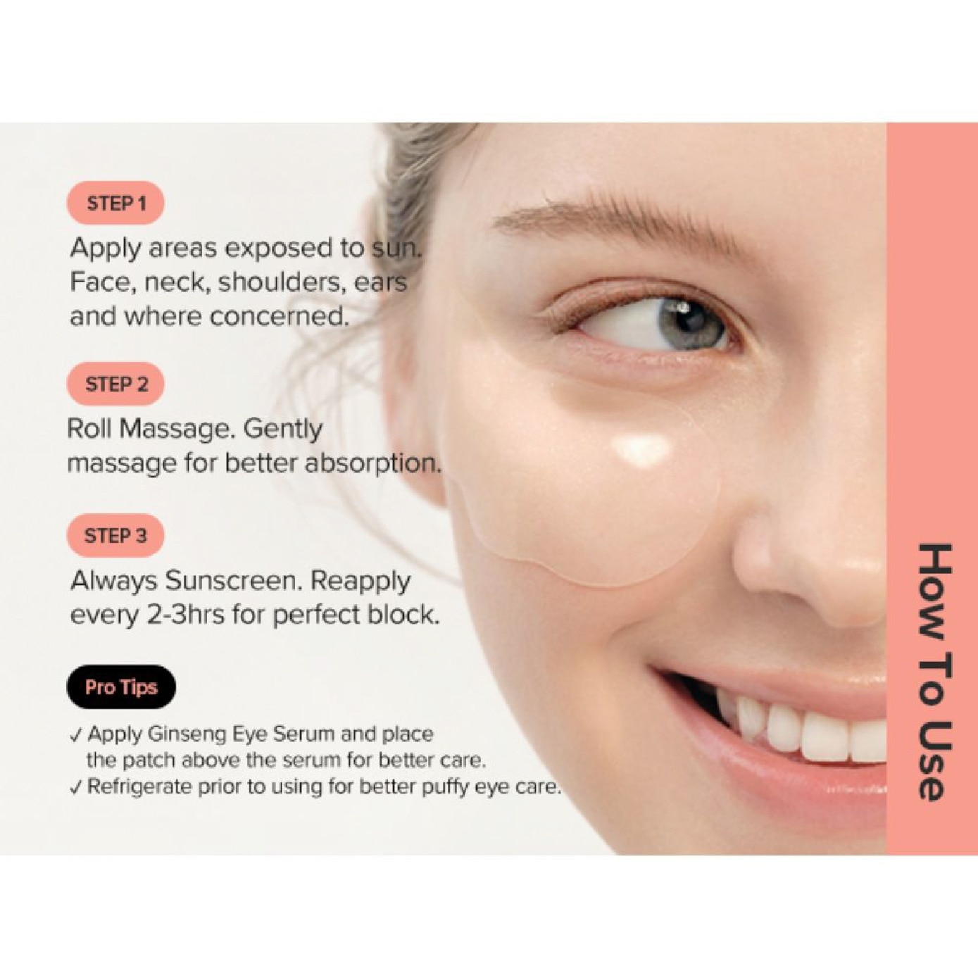 Ginseng + Retinal Revive Under Eyepatch 60s