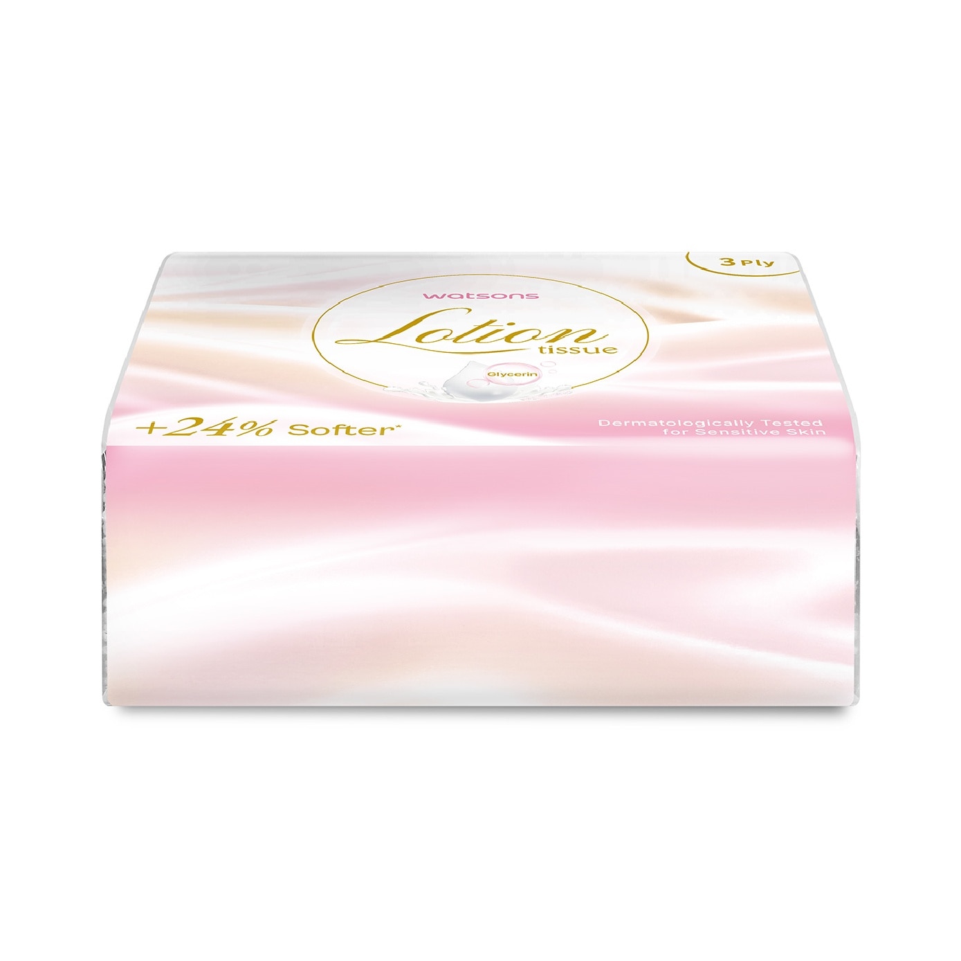 100% Bamboo Lotion Facial Travel Tissue 3 Ply x 100s x 4