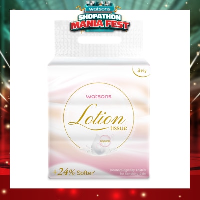 WATSONS - 100% Bamboo Lotion Facial Travel Tissue 3 Ply x 100s x 3s