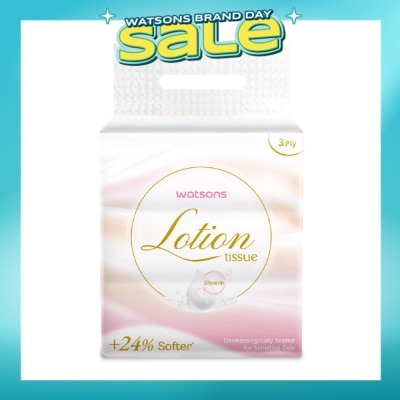 WATSONS - 100% Bamboo Lotion Facial Travel Tissue 3 Ply x 100s x 3s