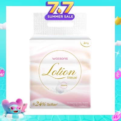 WATSONS - 100% Bamboo Lotion Facial Travel Tissue 3 Ply x 100s x 3s
