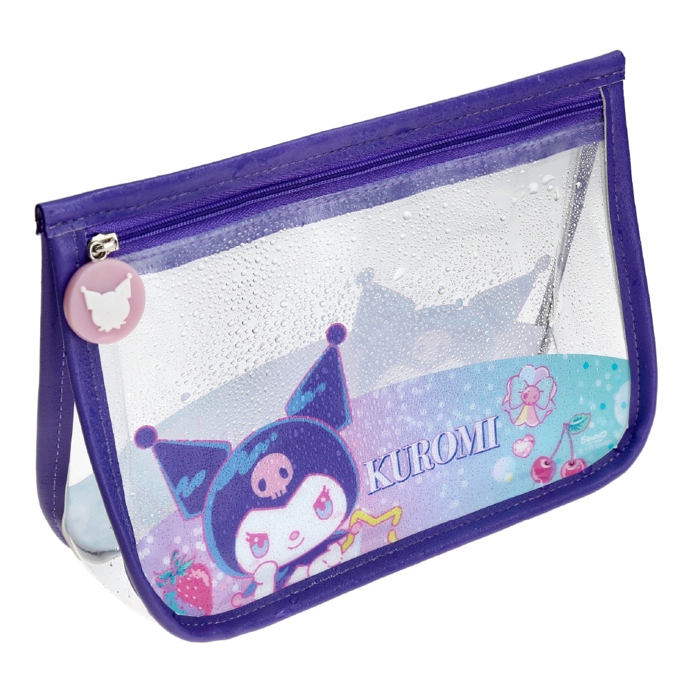 Sanrio Kuromi Bath Travel Set With Reusable Silicone Bottles 100ml x 3s