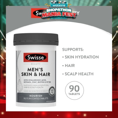 SWISSE - Beauty Men’s Skin & Hair 90s