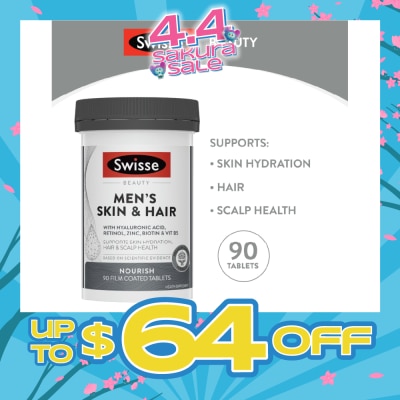 SWISSE - Beauty Men’s Skin & Hair 90s