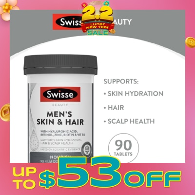 SWISSE Beauty Men’s Skin & Hair 90s