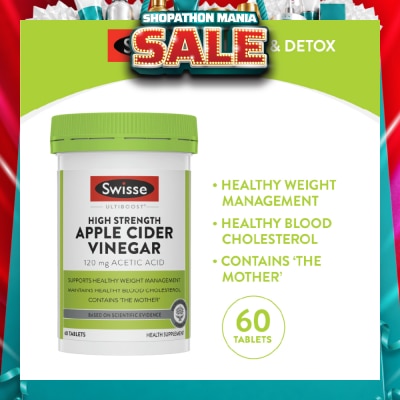 SWISSE - Ultiboost High Strength Apple Cider Vinegar 60s