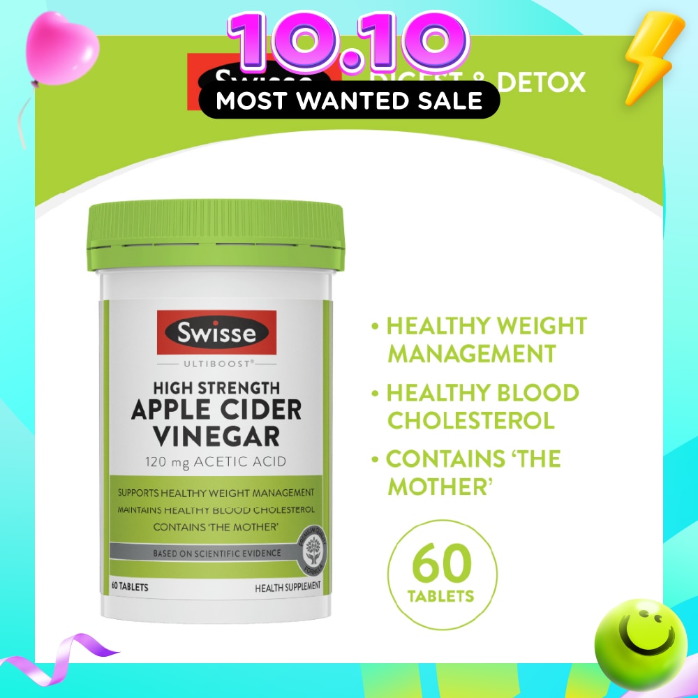 Ultiboost High Strength Apple Cider Vinegar 60s image