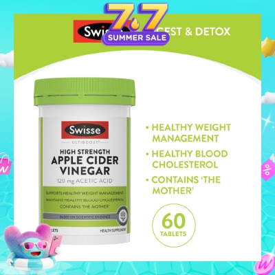 SWISSE - Ultiboost High Strength Apple Cider Vinegar 60s