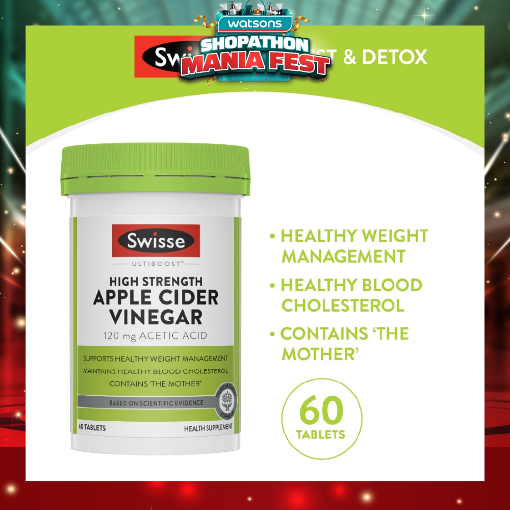 Ultiboost High Strength Apple Cider Vinegar 60s