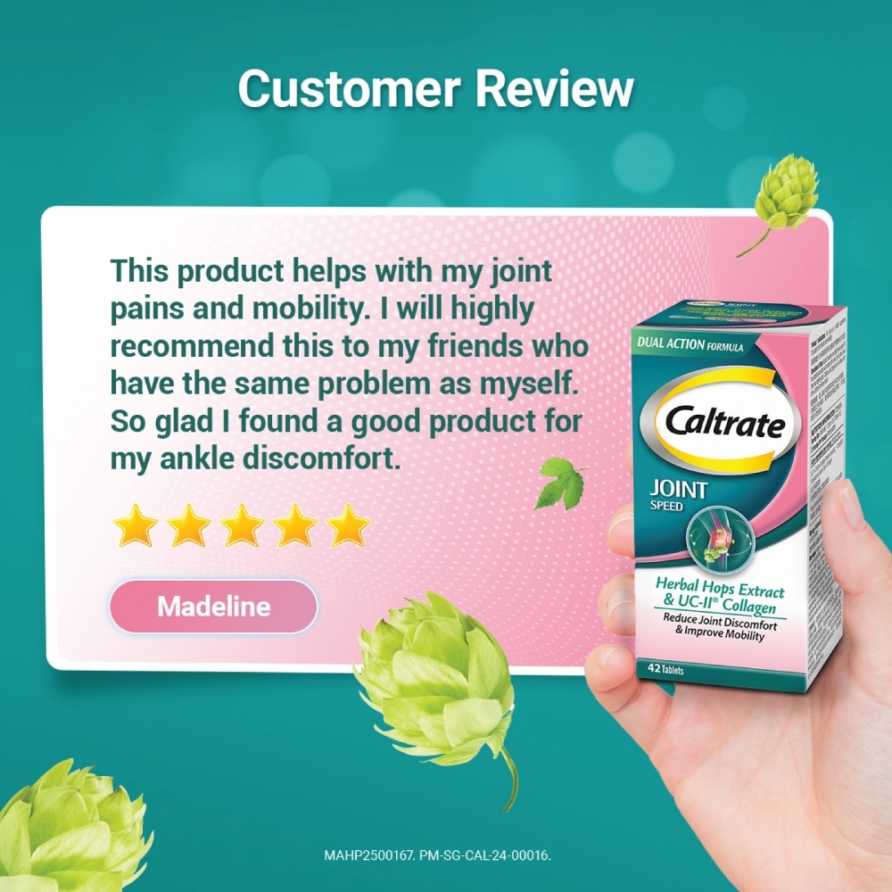 Joint Speed UC-II Collagen & Herbal Hops Extract 84s