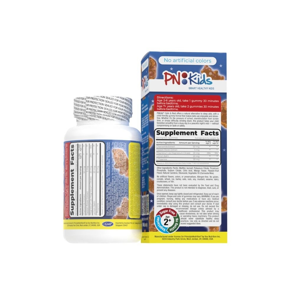 Calm + Rest Sugar Free Sleep Support Gummies 60s