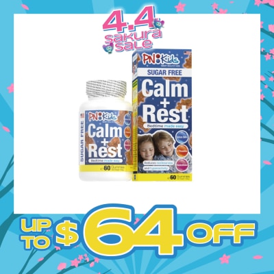 PNKids - Calm + Rest Sugar Free Sleep Support Gummies 60s