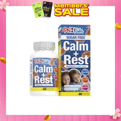 PNKids Calm + Rest Sugar Free Sleep Support Gummies 60s