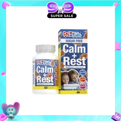 PNKids - Calm + Rest Sugar Free Sleep Support Gummies 60s image