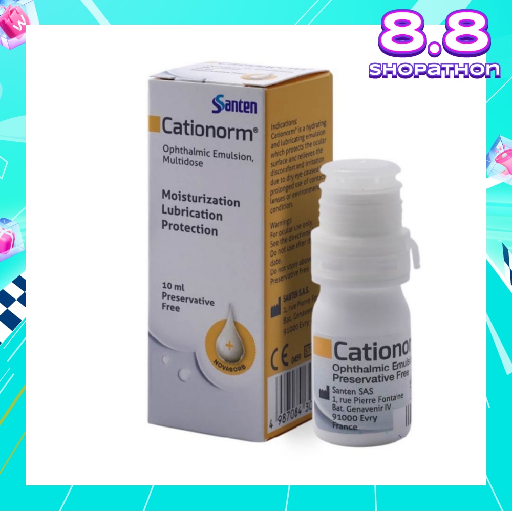 Cationorm Emulsion Eye Drop 10ml
