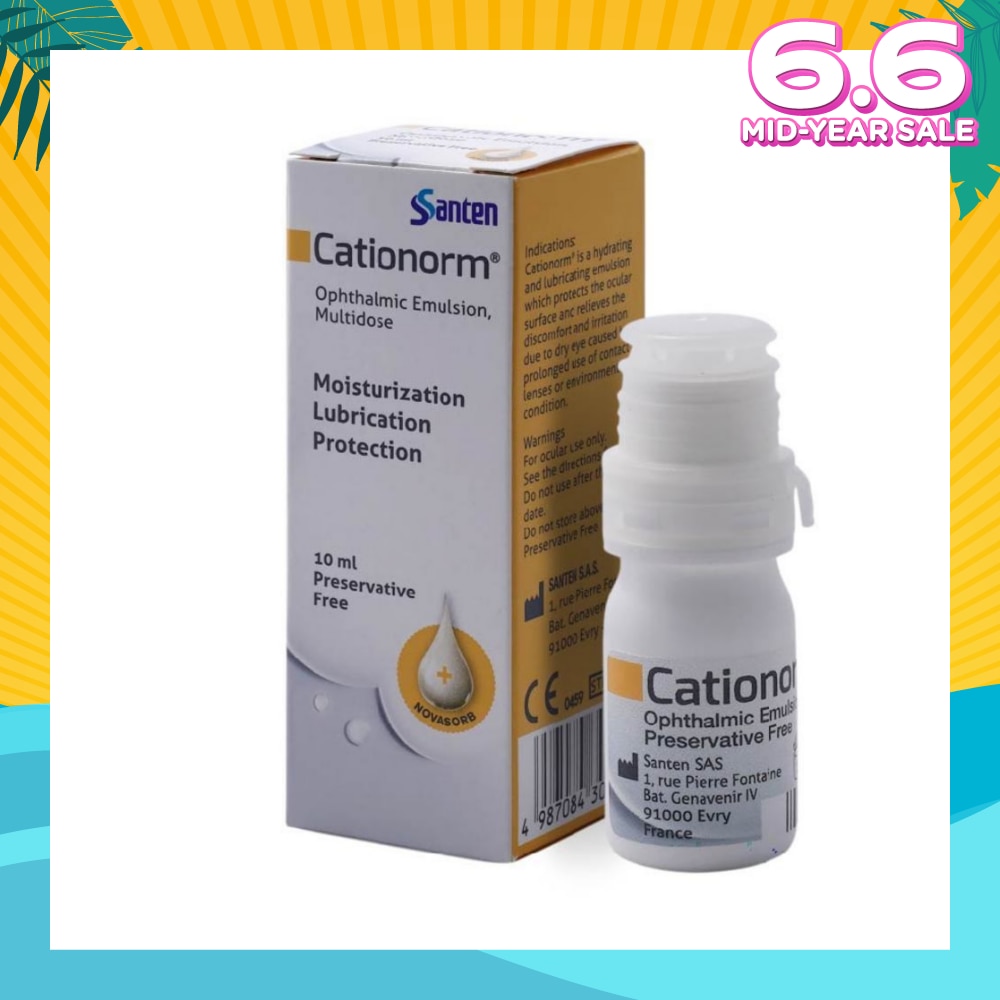 Cationorm Emulsion Eye Drop 10ml