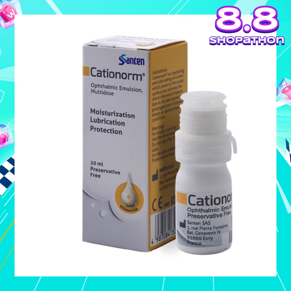 Cationorm Emulsion Eye Drop 10ml