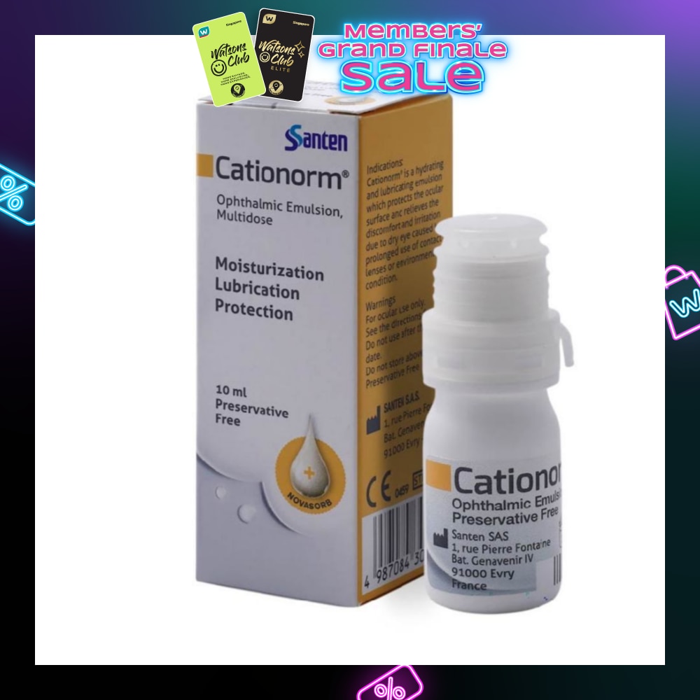 Cationorm Emulsion Eye Drop 10ml