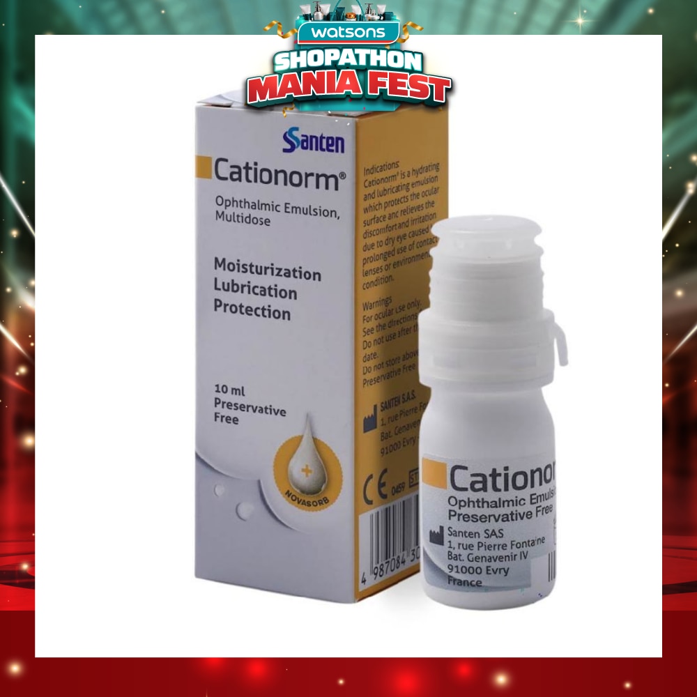Cationorm Emulsion Eye Drop 10ml