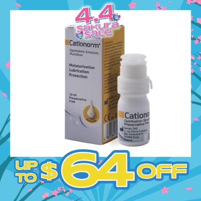 CATIONORM - Cationorm Emulsion Eye Drop 10ml