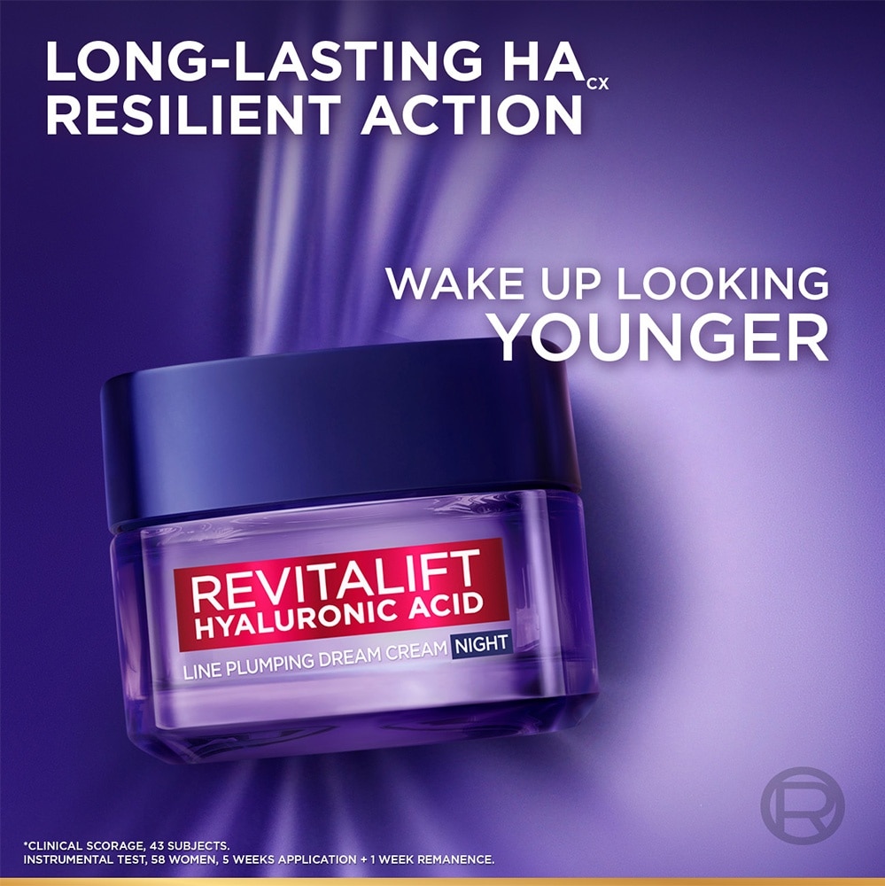 Revitalift Hyaluronic Acid Line Plumping Dream Night Cream 50ml