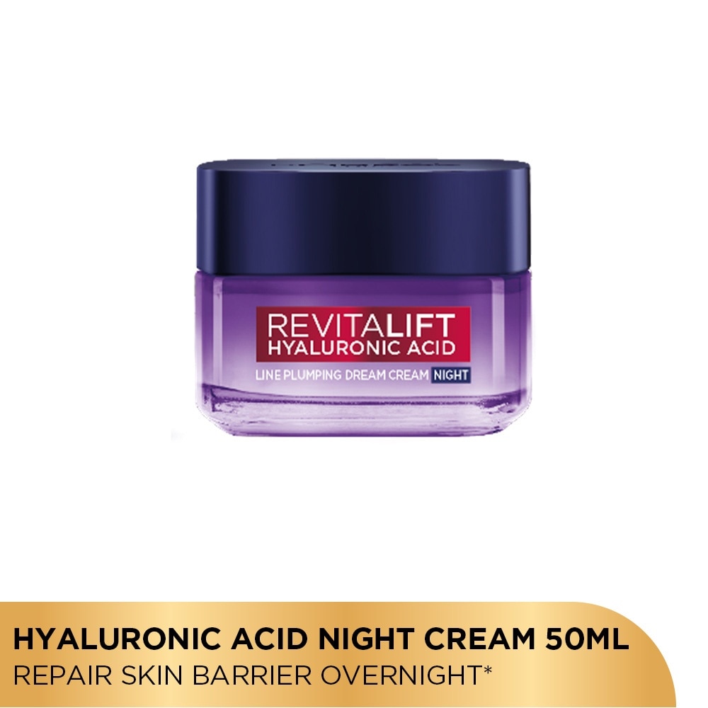 Revitalift Hyaluronic Acid Line Plumping Dream Night Cream 50ml