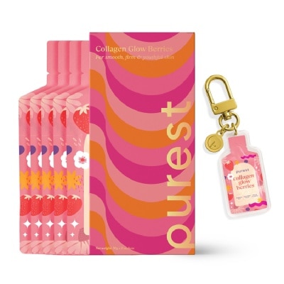 THE PUREST CO [Christmas] Collagen Glow Berries Set With Charm 1s