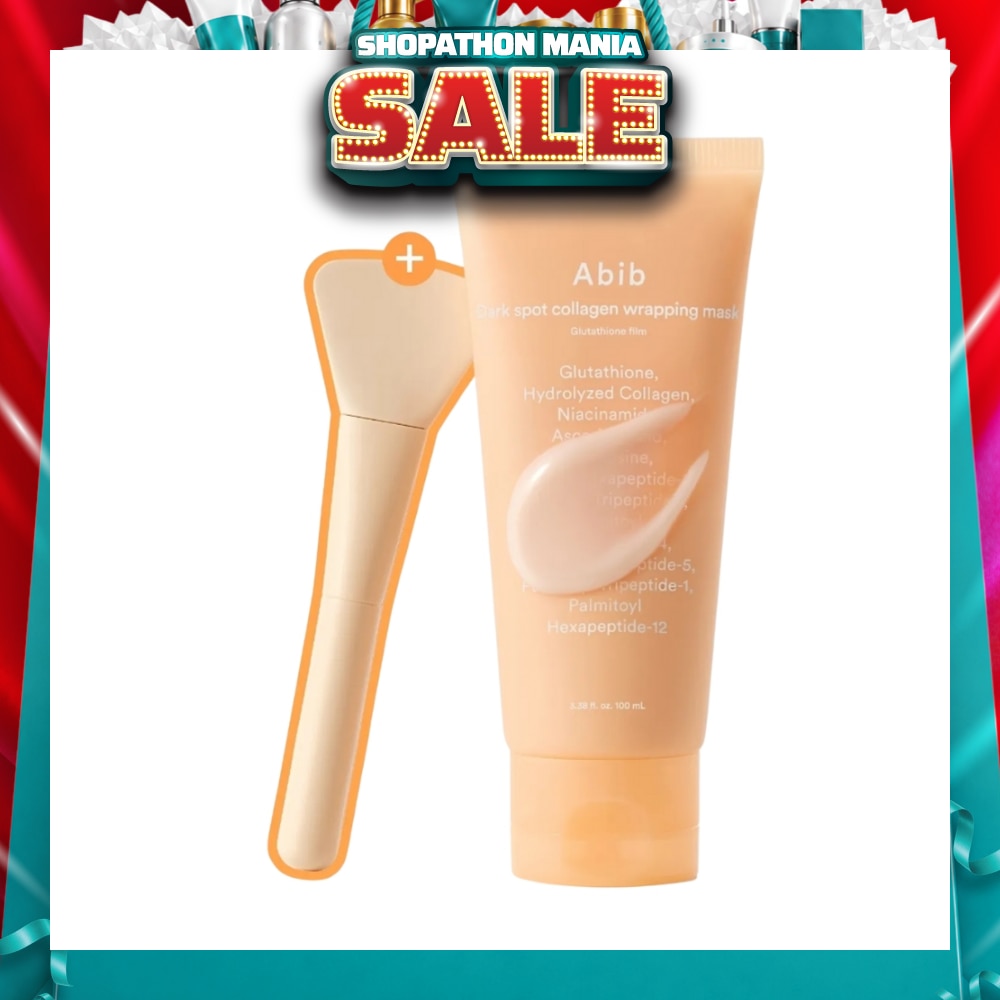 abib dark spot wrapping mask glutathione film ABIB Dark Spot Collagen Wrapping Mask Glutathione Film with Spatula 100ml | Face