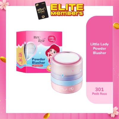 BZU BZU Little Lady Powder Blusher 301 Petit Rose 4g