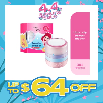 BZU BZU - Little Lady Powder Blusher 301 Petit Rose 4g
