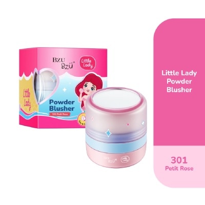 BZU BZU Little Lady Powder Blusher 301 Petit Rose 4g