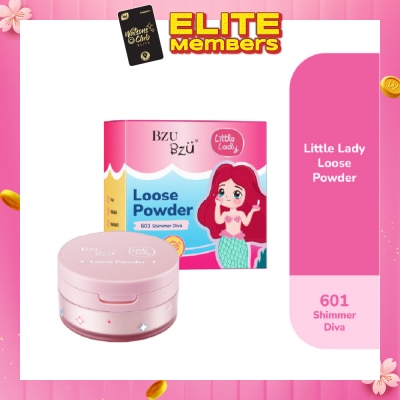 BZU BZU Little Lady Loose Powder 601 Shimmer Diva 66g
