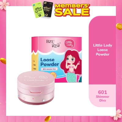 BZU BZU Little Lady Loose Powder 601 Shimmer Diva 66g