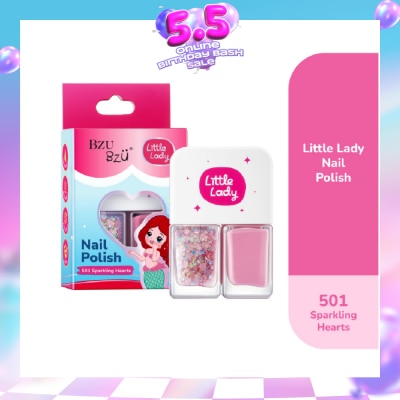 BZU BZU - Little Lady Nail Polish 501 Sparkling Hearts 70g